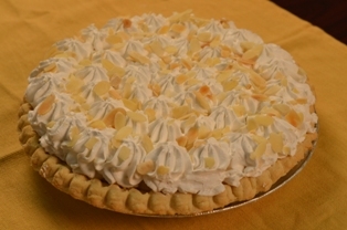 Foxtail Foods No Sugar Added Banana Cream Pie, 44 Ounce -- 4 per case.
