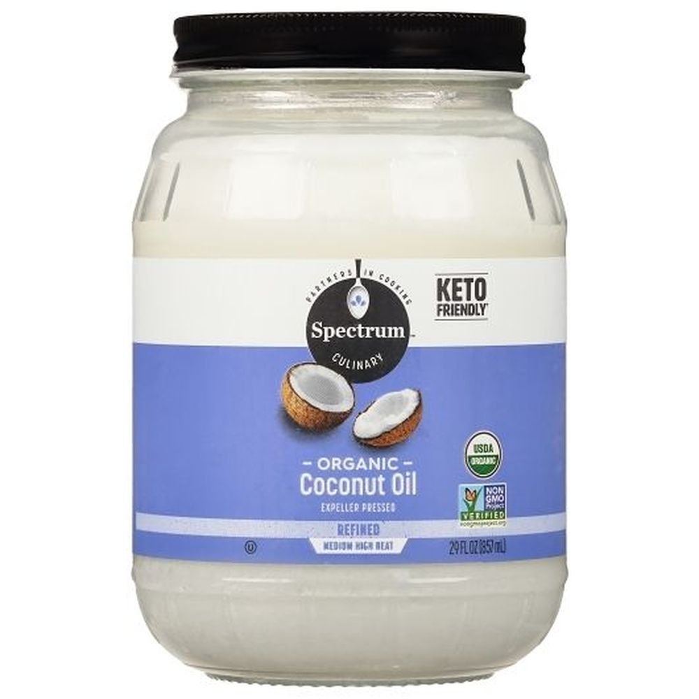 Spectrum Culinary Organic Refined Coconut Oil, 29 Fluid Ounce -- 6 per case