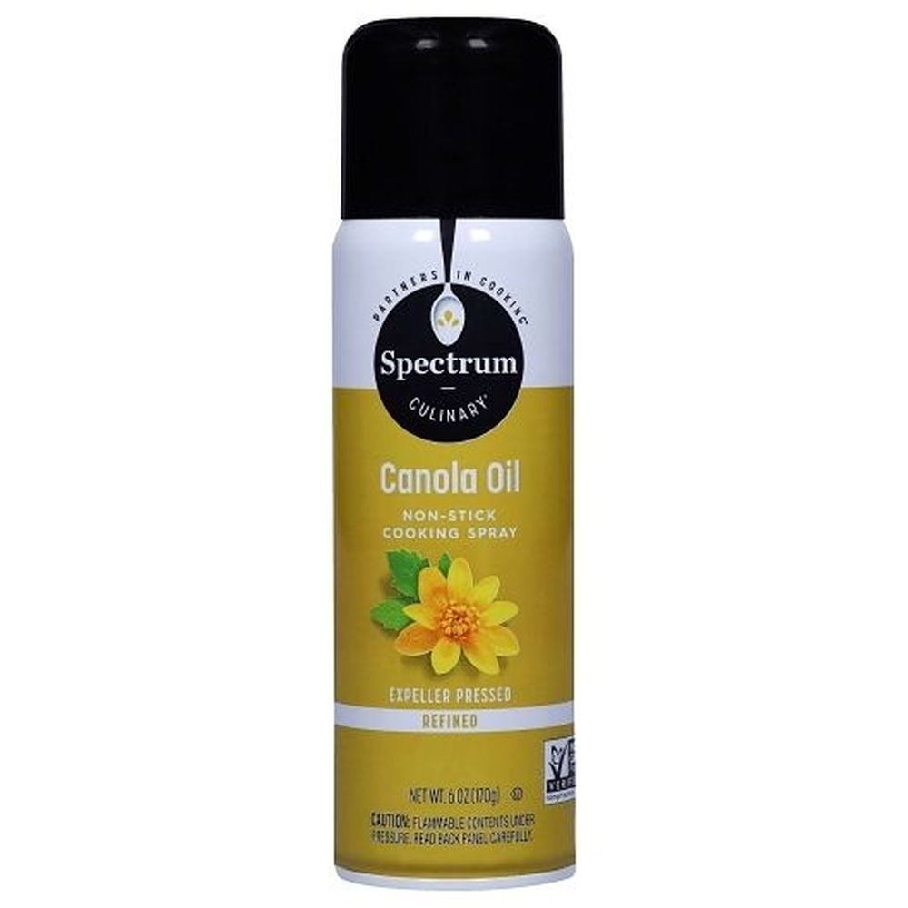 Spectrum Naturals High Heat Canola Spray Oil, 6 Fluid Ounce -- 6 per case