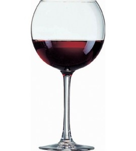 Cardinal International Arcoroc Kwarx Cabernet Ballon Wine Glass, 16 Ounce -- 24 per case.