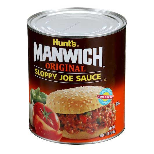 Manwich Original Sloppy Joe Sauce, 107 Ounce -- 4 per case