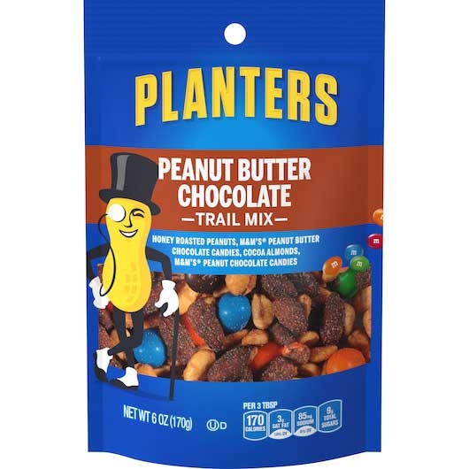 Planters Peanut Butter Chocolate Trail Mix, 6 Ounce -- 12 per case.