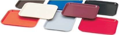 Vollrath Grey Fast Food Tray, 10 x 14 inch -- 24 per case