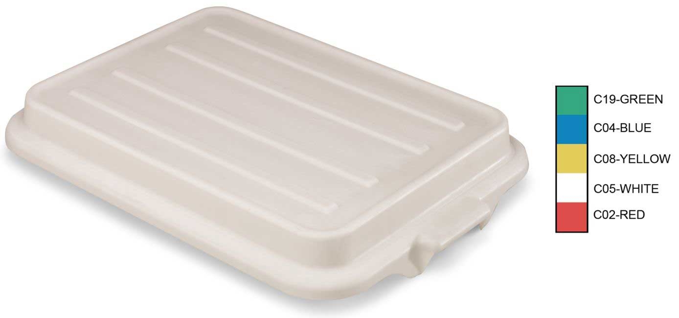 Vollrath Traex Translucent Yellow Snap On Food Storage Lid -- 6 per case