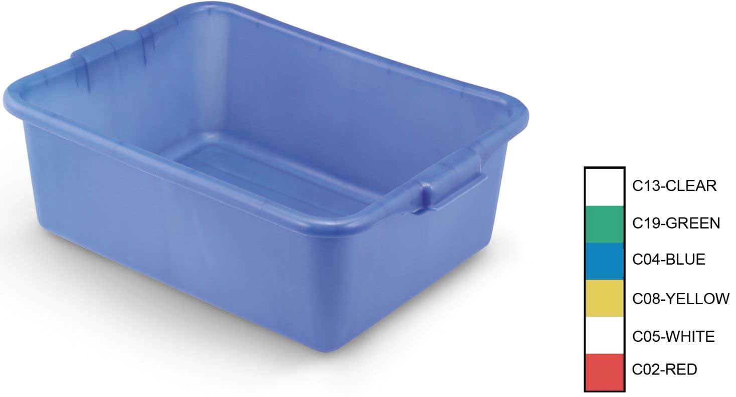 Traex Deluxe White Food Storage Box, 7 inch -- 6 per case
