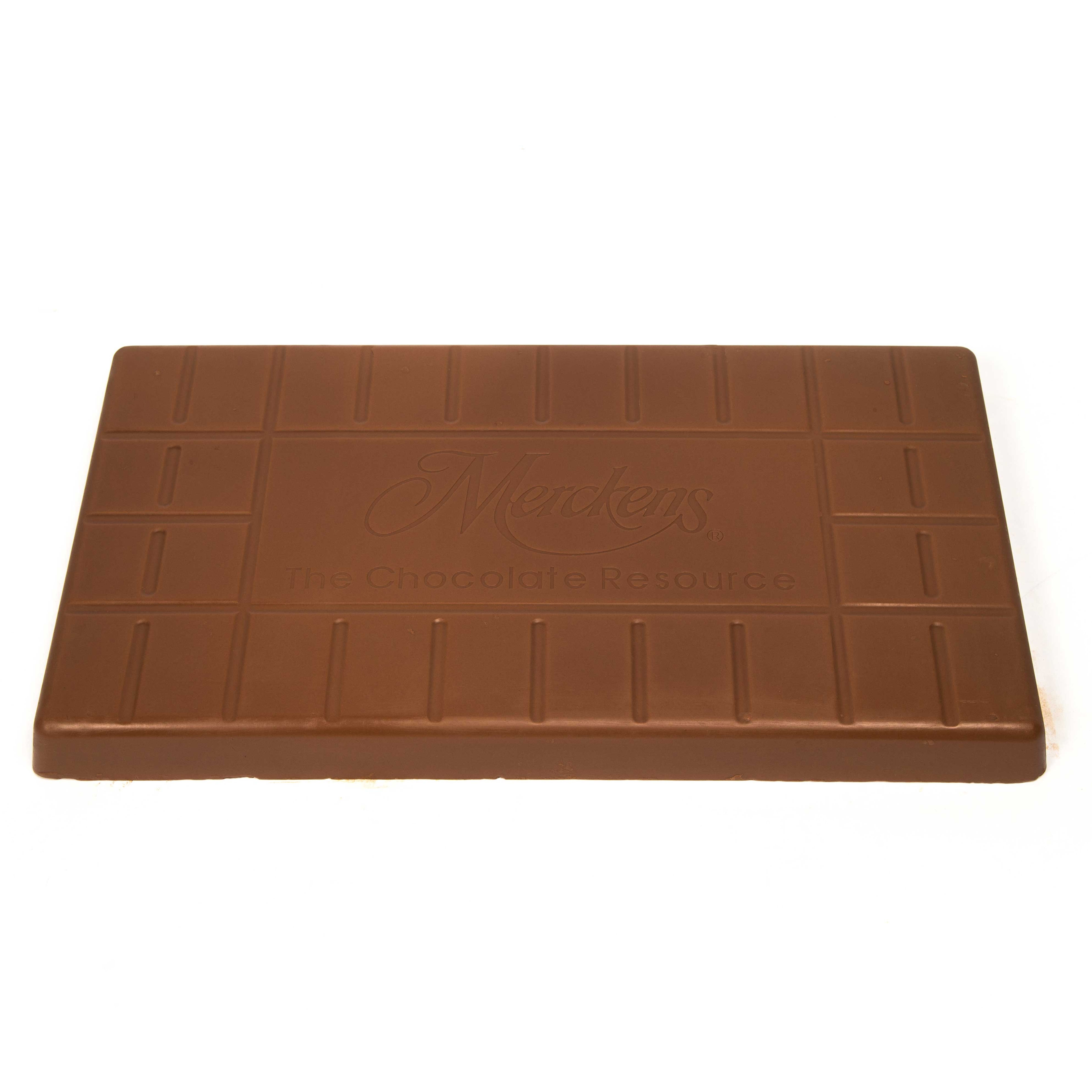 Merckens Epicure Disher Ambrosia Milk Chocolate Coating, 10 Pound -- 5 per case.