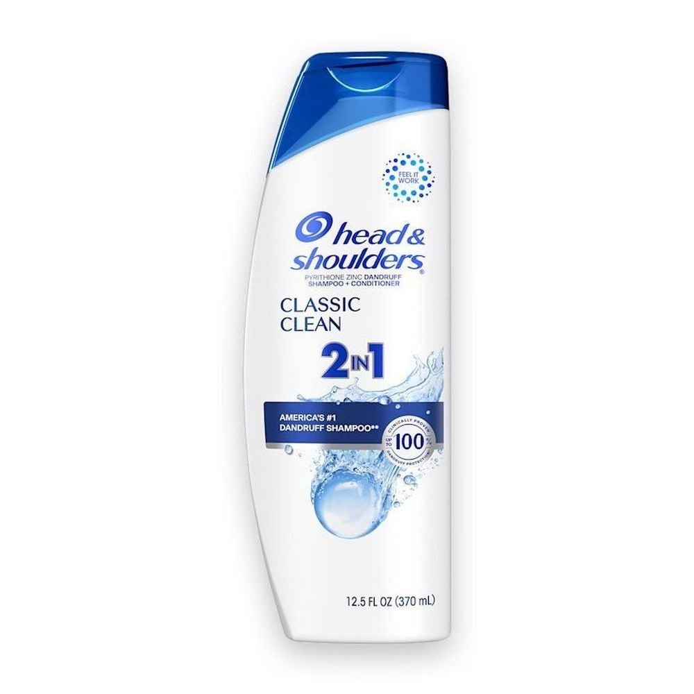 Head and Shoulders Classic Clean 2 in 1 Anti-Dandruff Shampoo, 12.5 Fluid Ounce -- 6 per case