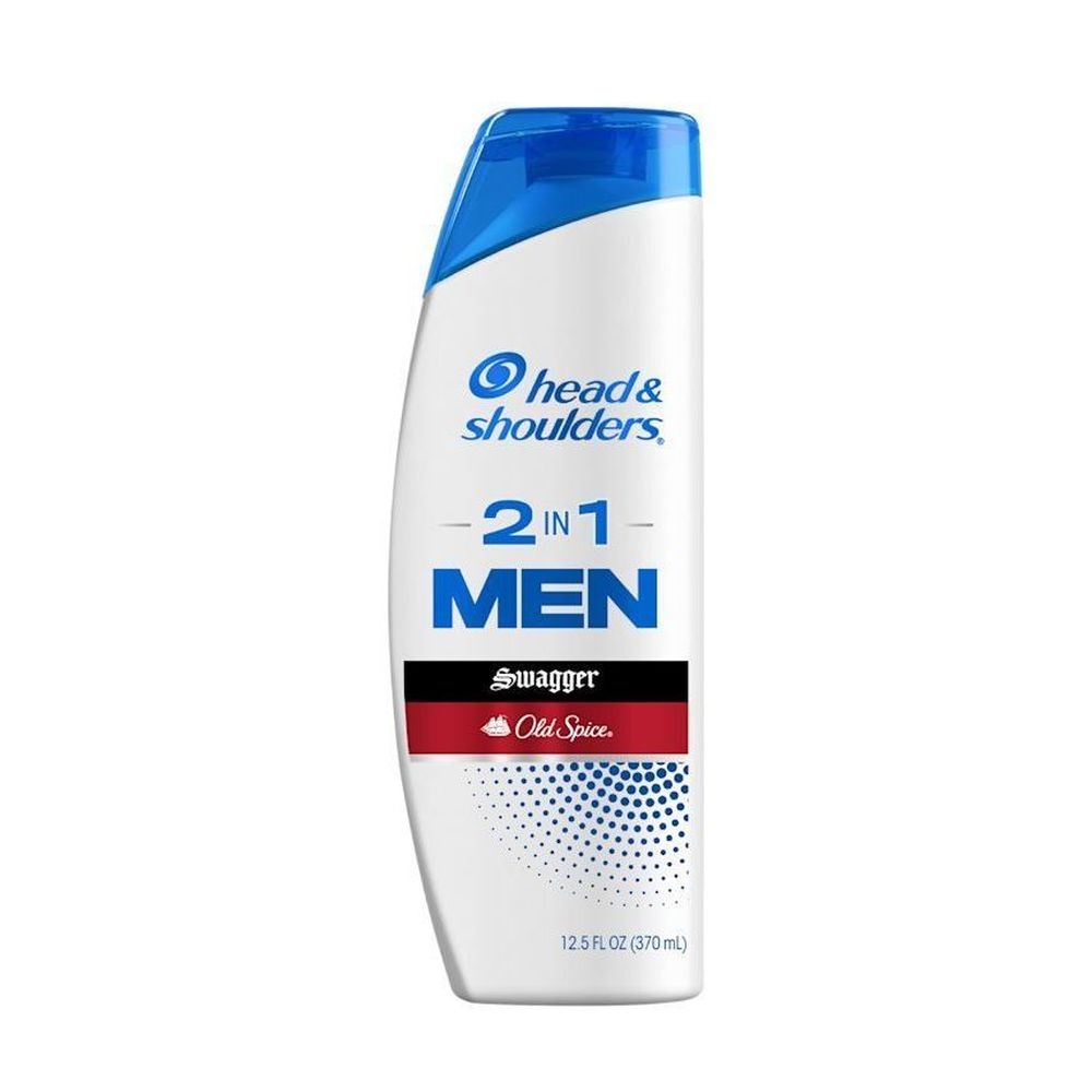 Head and Shoulders Old Spice Swagger Mens 2 in 1 Anti-Dandruff Shampoo and Conditioner, 12.5 Fluid Ounce -- 6 per case