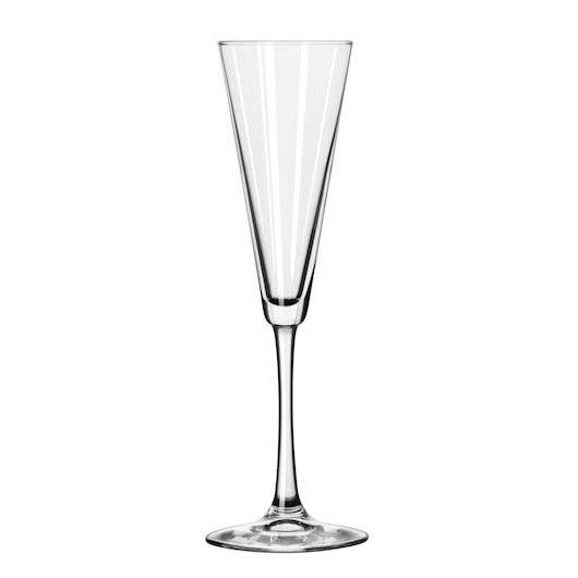 Libbey 7552 Vina Trumpet Flute Glass, 6.25 Ounce -- 12 per case