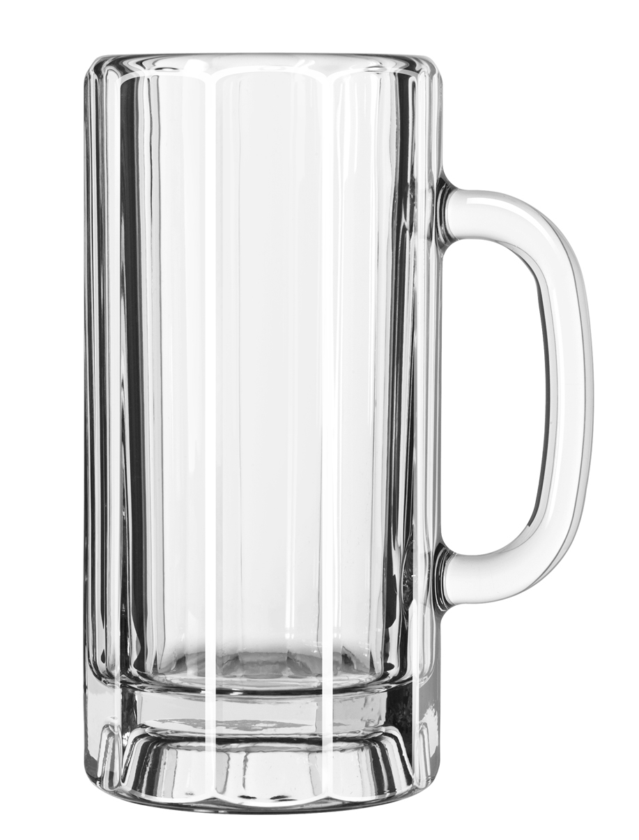 Libbey 5327 Paneled Mug, 22 Ounce -- 12 per case.