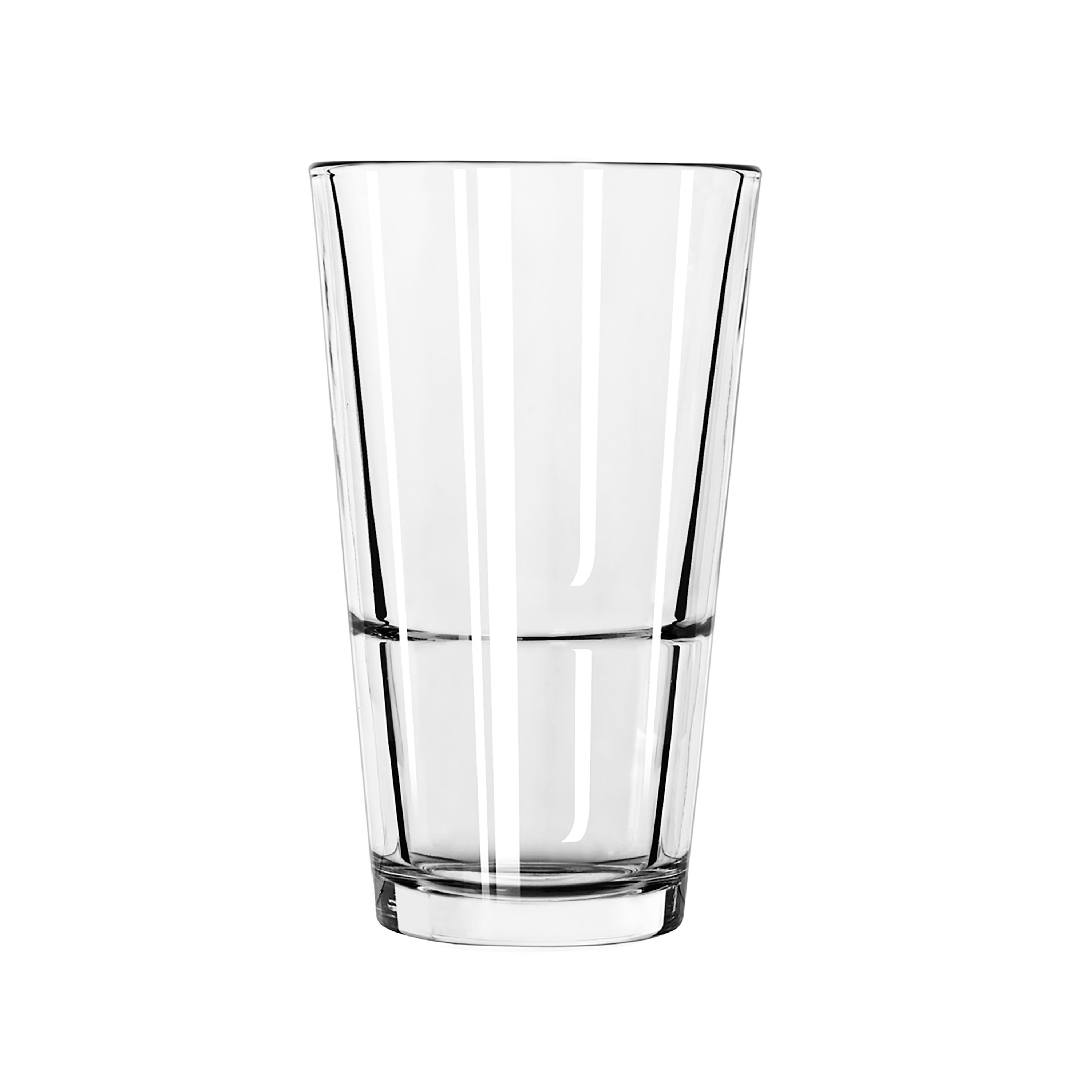 Libbey 15791 Restaurant Basics Plus Duratuff Stacking Mixing Glass, 20 Ounce -- 24 per case.
