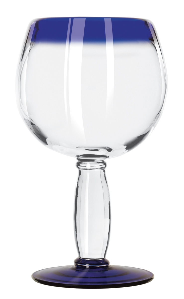 Libbey 92309 Aruba Blue Round Cocktail Glass, 16 Ounce -- 12 per case.