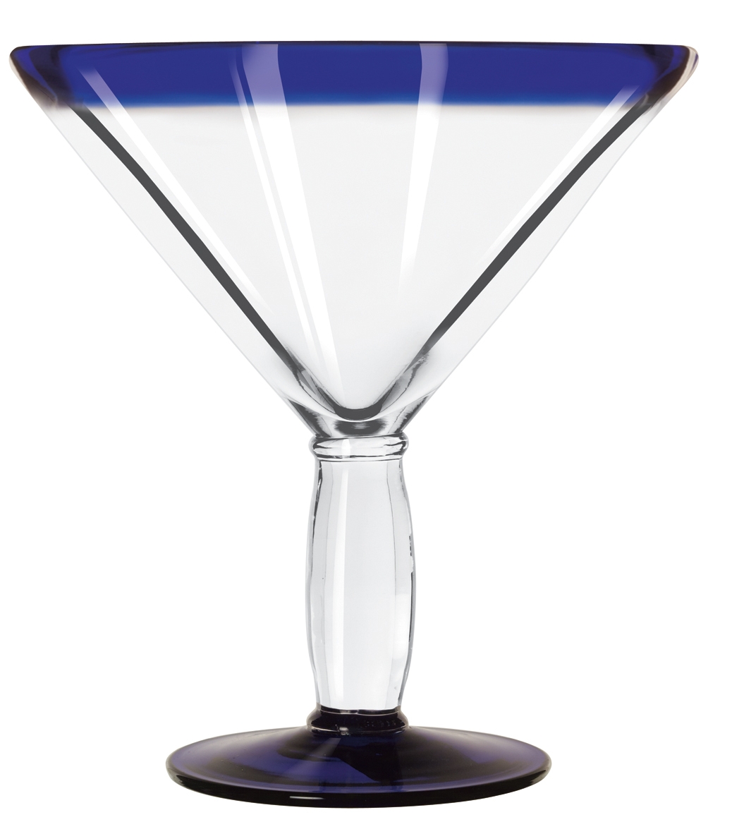 Libbey 92307 Aruba Blue Cocktail Glass, 24 Ounce -- 12 per case.