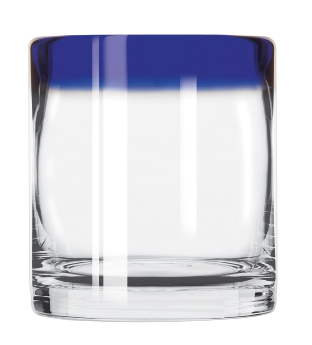 Libbey 92302 Aruba Blue Rocks Glass, 12 Ounce -- 12 per case.
