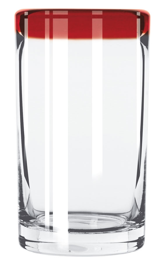 Libbey 92303R Aruba Red Cooler Glass, 16 Ounce -- 12 per case.