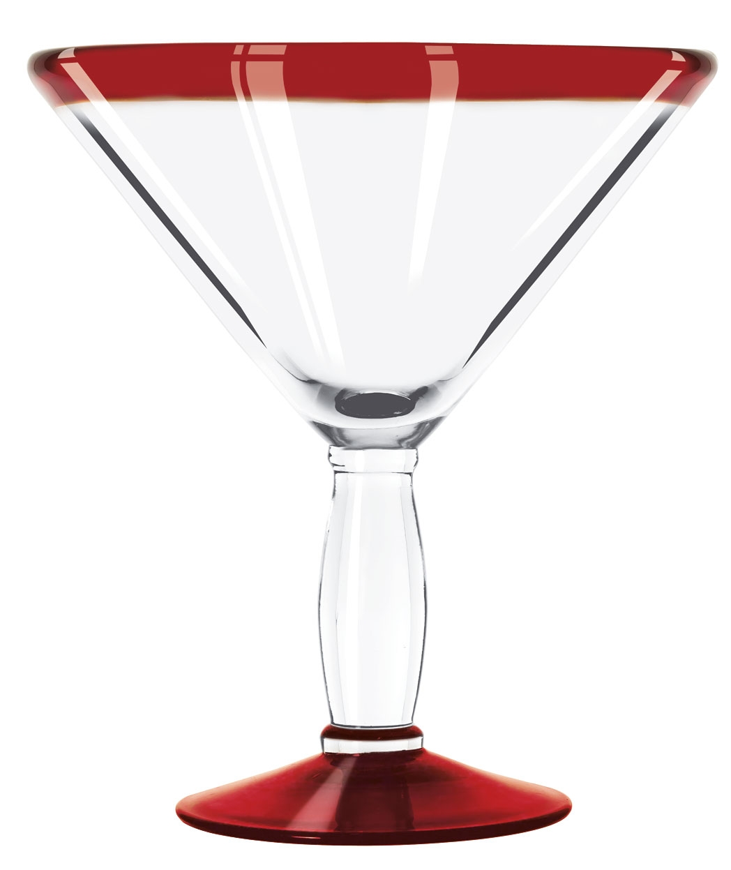 Libbey 92307R Aruba Red Cocktail Glass, 24 Ounce -- 12 per case.