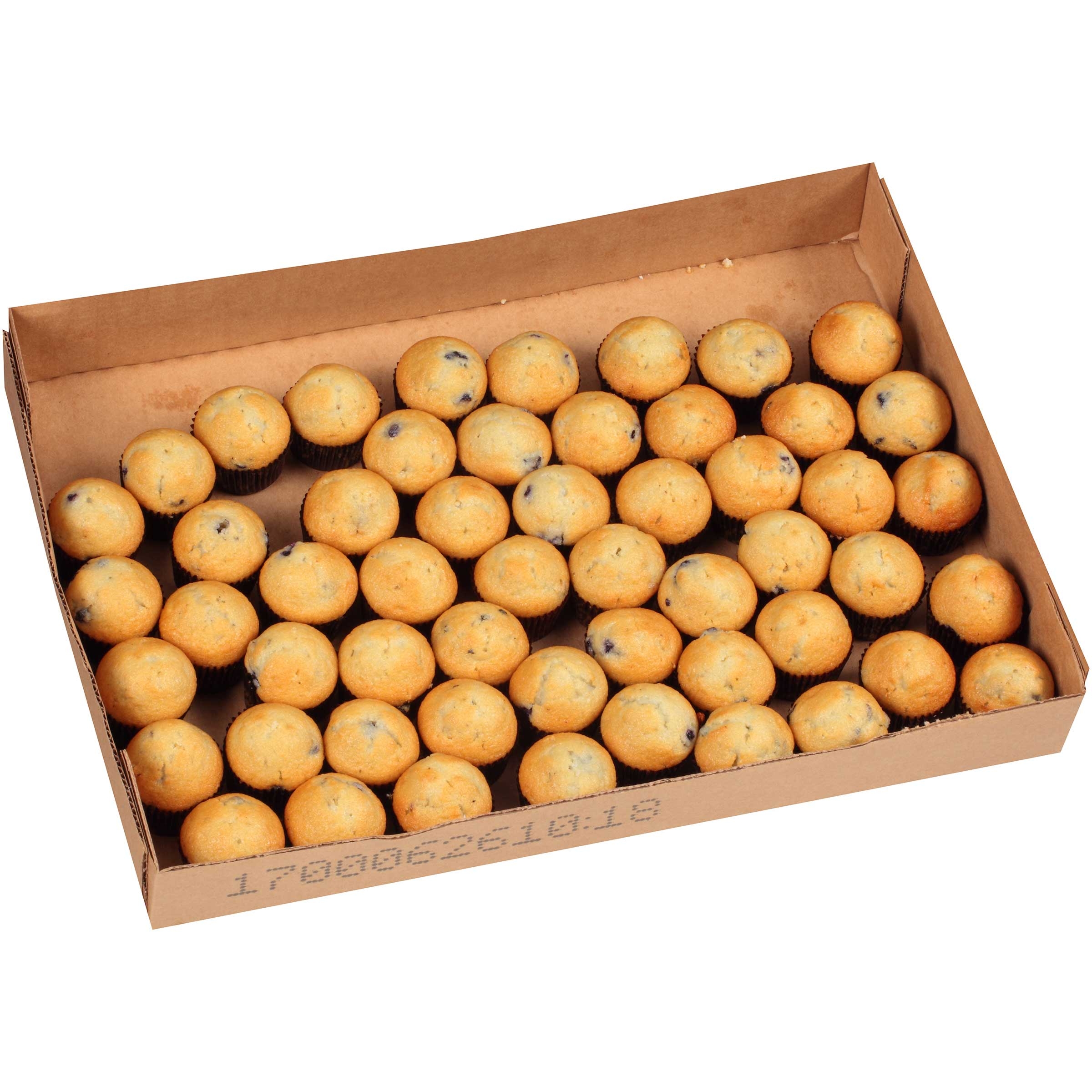 Chef Pierre Mini Blueberry Muffin, 0.9 Ounce -- 108 per case.