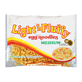Light N Fluffy Medium Egg Noodles Pasta, 12 Ounce -- 12 Per Case