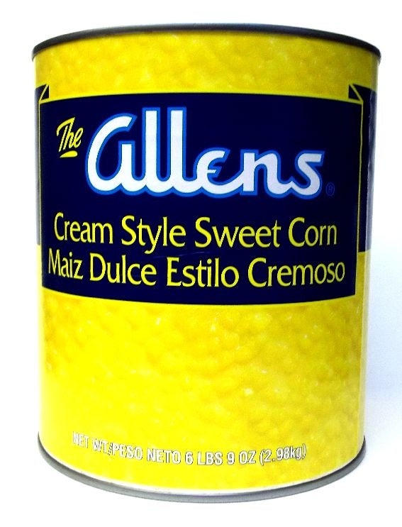 Allens Cream Style Sweet Corn, 106 Ounce Can -- 6 per case.