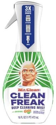 Mr. Clean Original Clean Freak Deep Cleansing Mist, 16 Fluid Ounce -- 6 per case