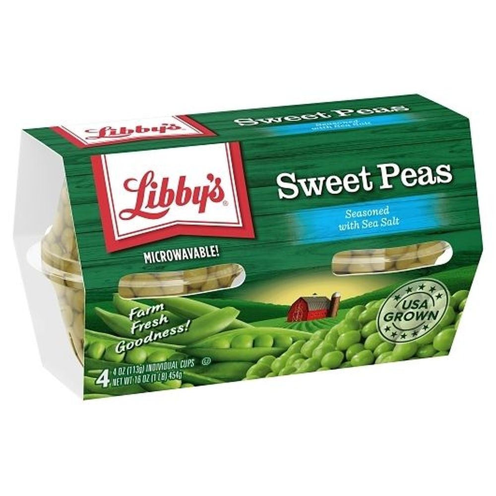 Libbys Sweet Peas, 4 Ounce -- 6 per case