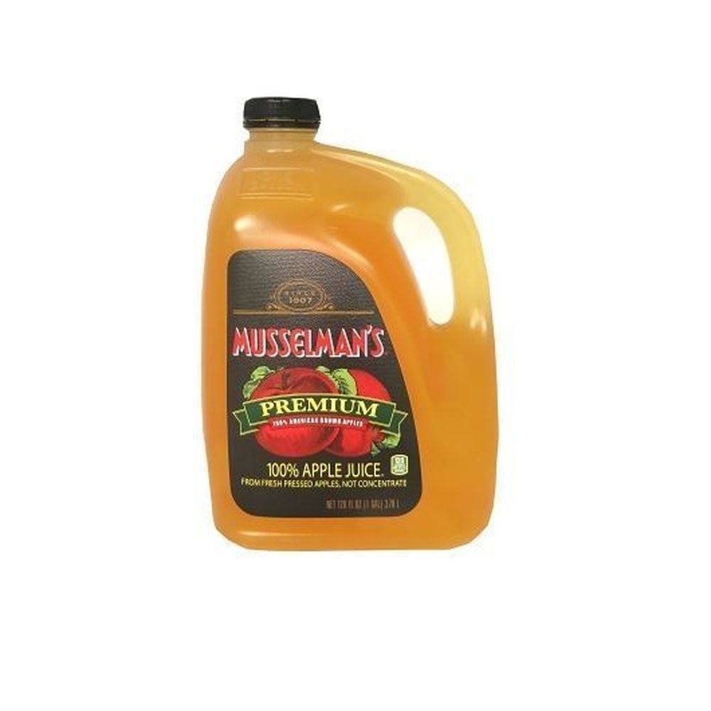 Musselmans Premium Apple Juice, 128 Fluid Ounce -- 4 per case