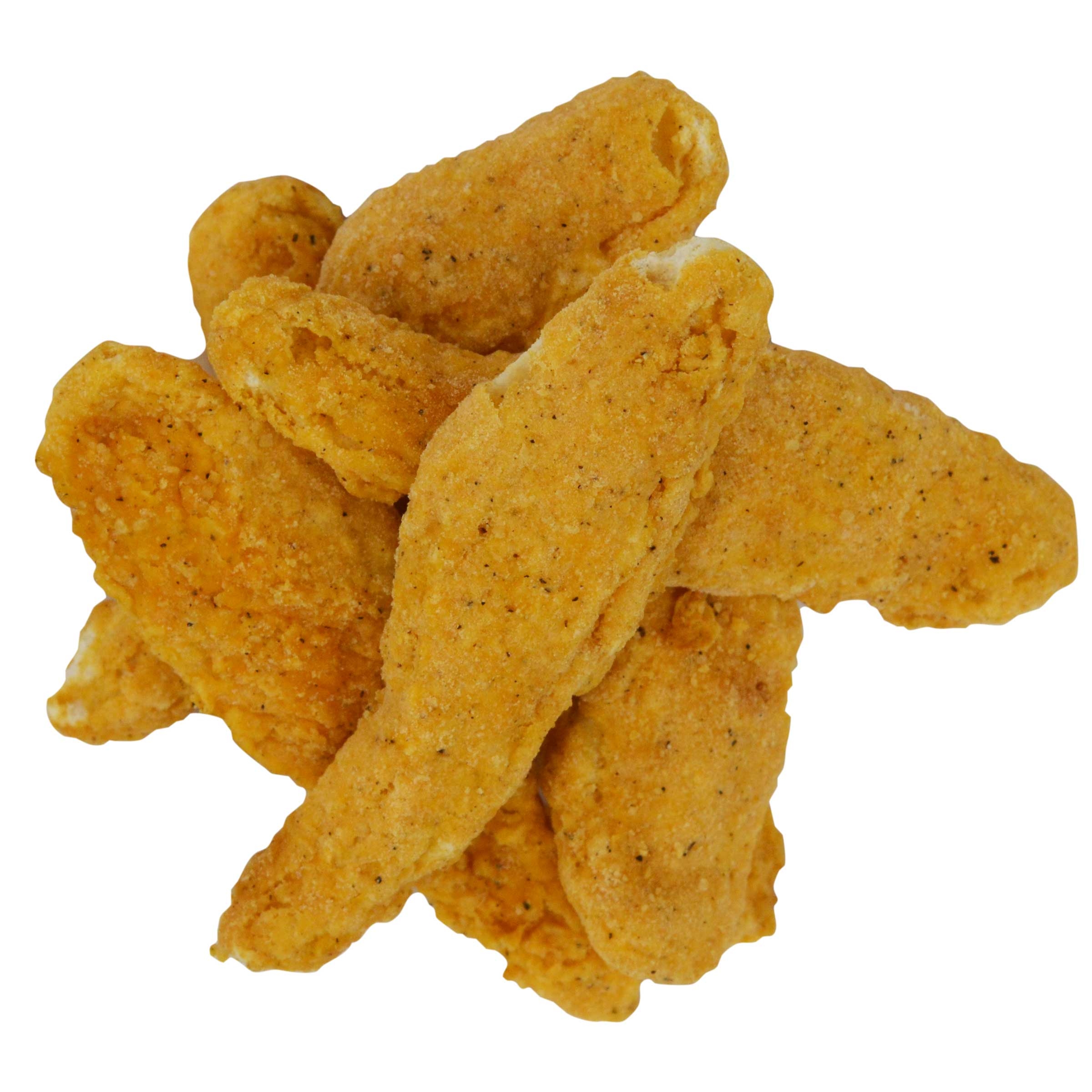 SmartShapes Gold N Spice Breaded Chicken Breast Strip, 1.6 Ounce.