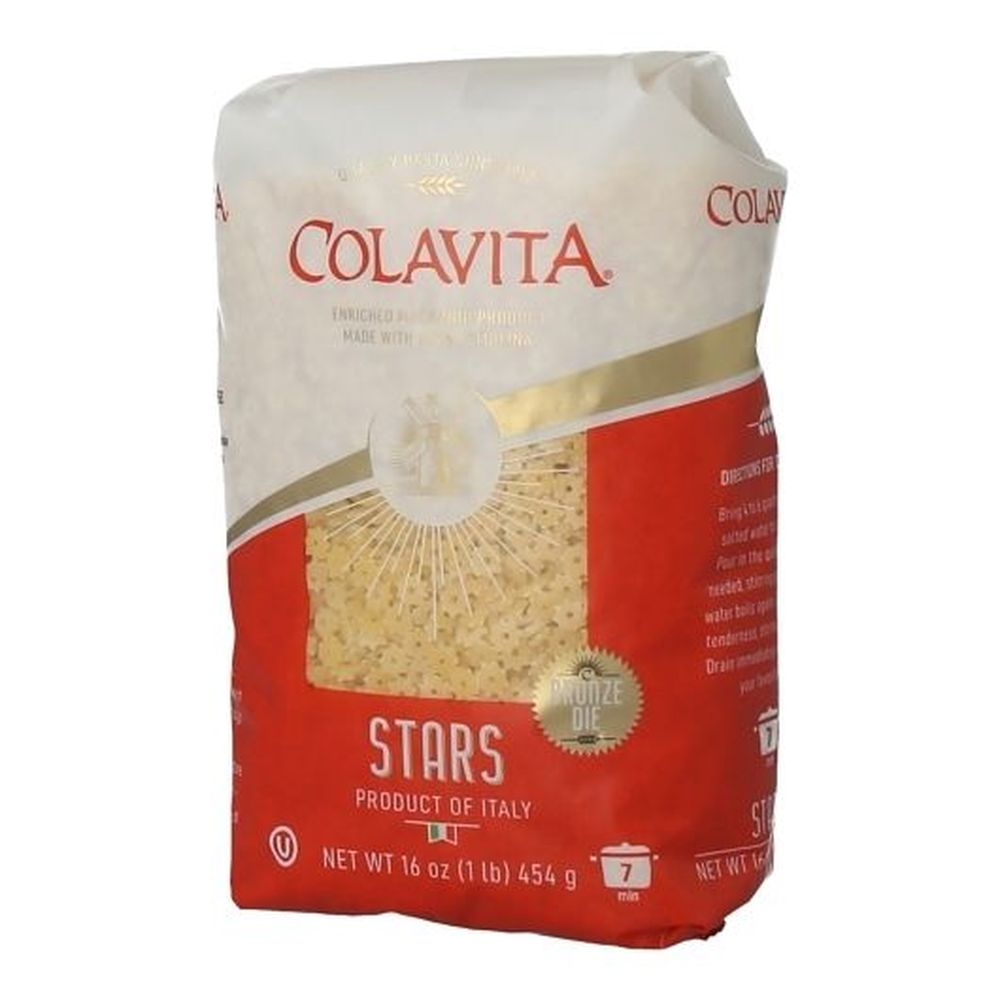 Colavita Stars Pasta, 16 Ounce -- 20 per case