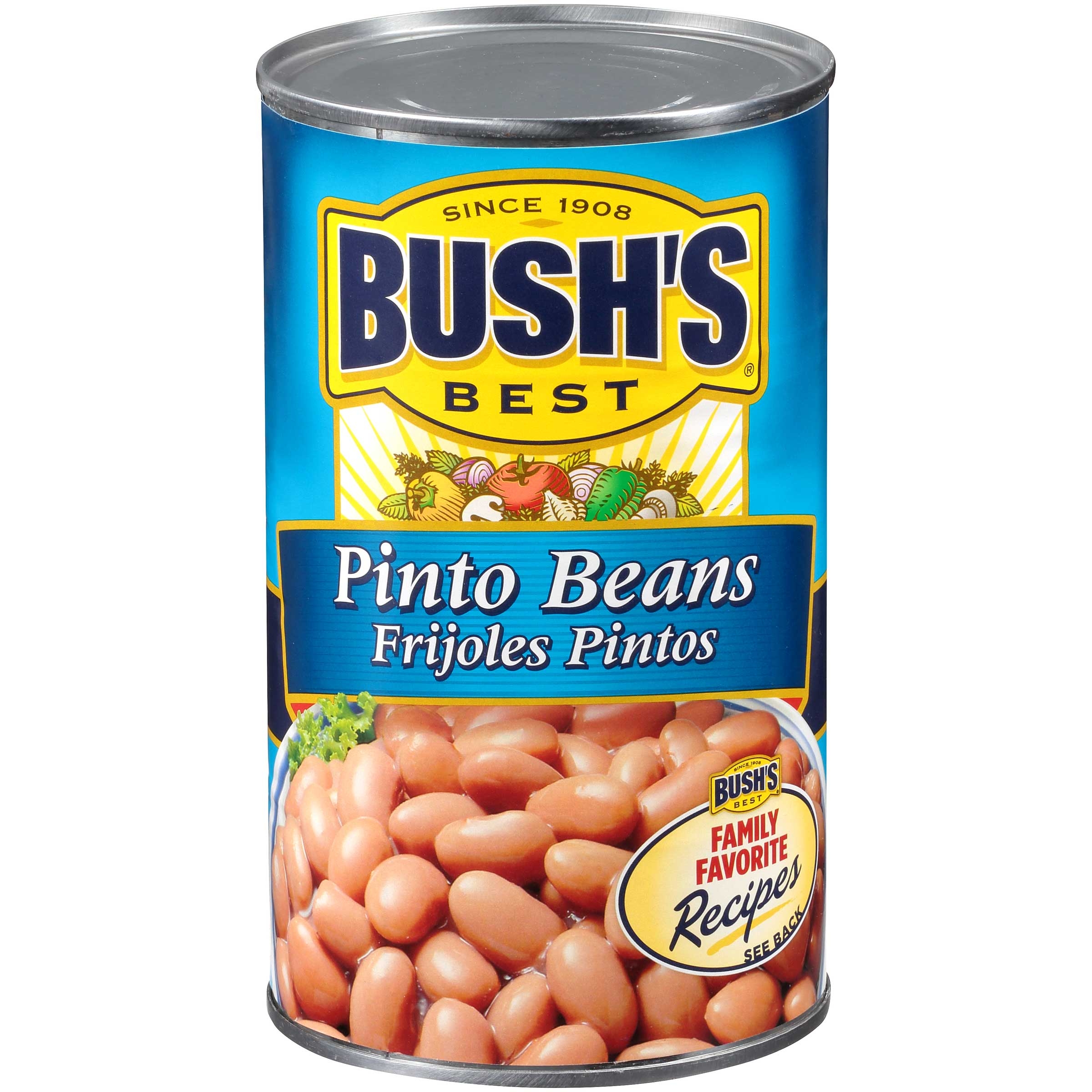 Bushs Best Pinto Beans, 27 Ounce -- 12 per case.