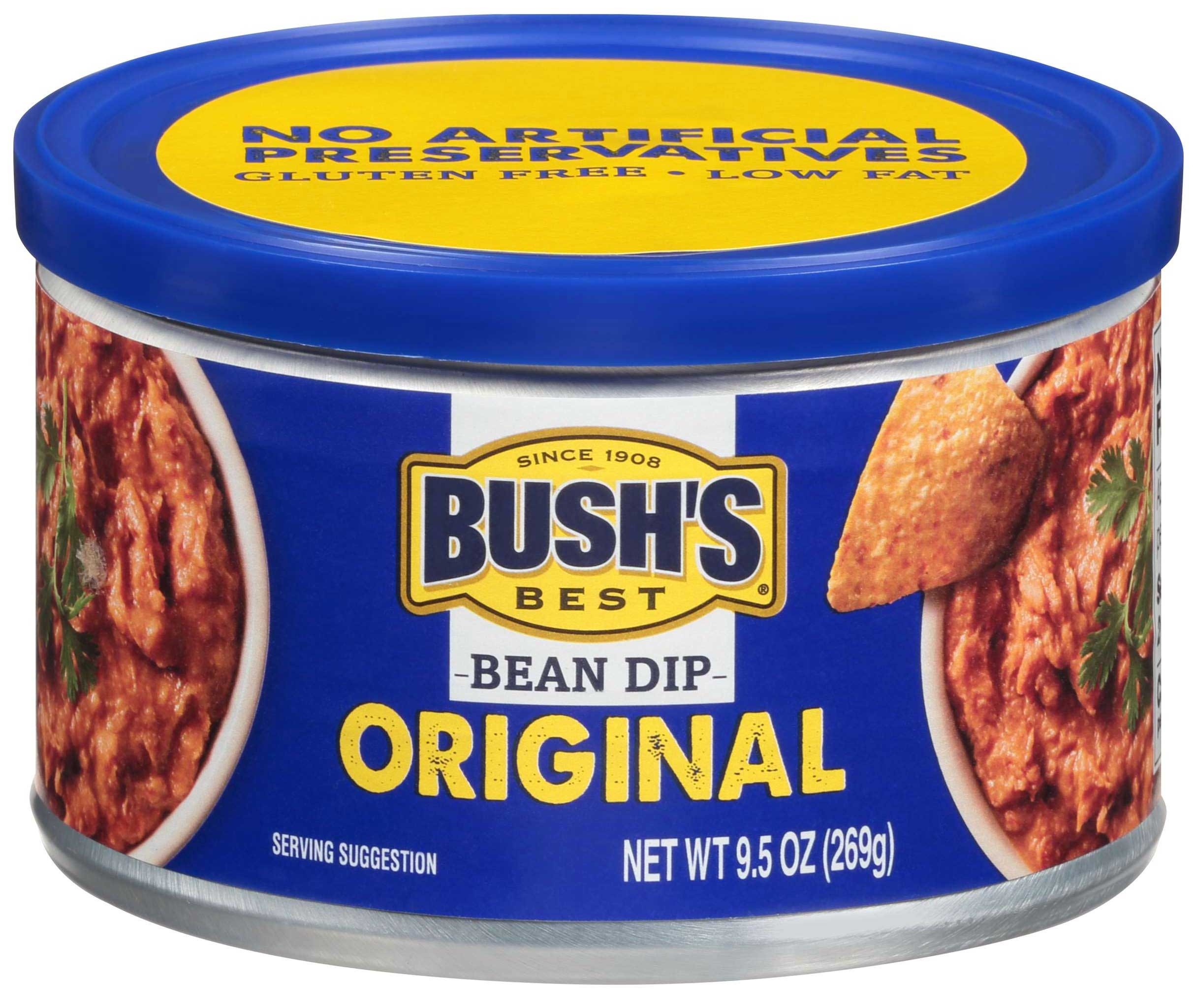 Bushs Best Original Bean Dip, 9 Ounce -- 12 per case