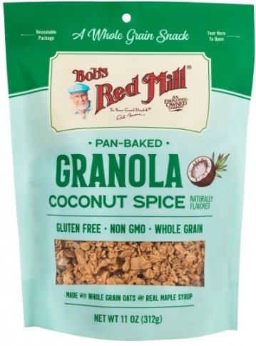 Bobs Red Mill Coconut Spice Granola, 11 Ounce -- 6 per case