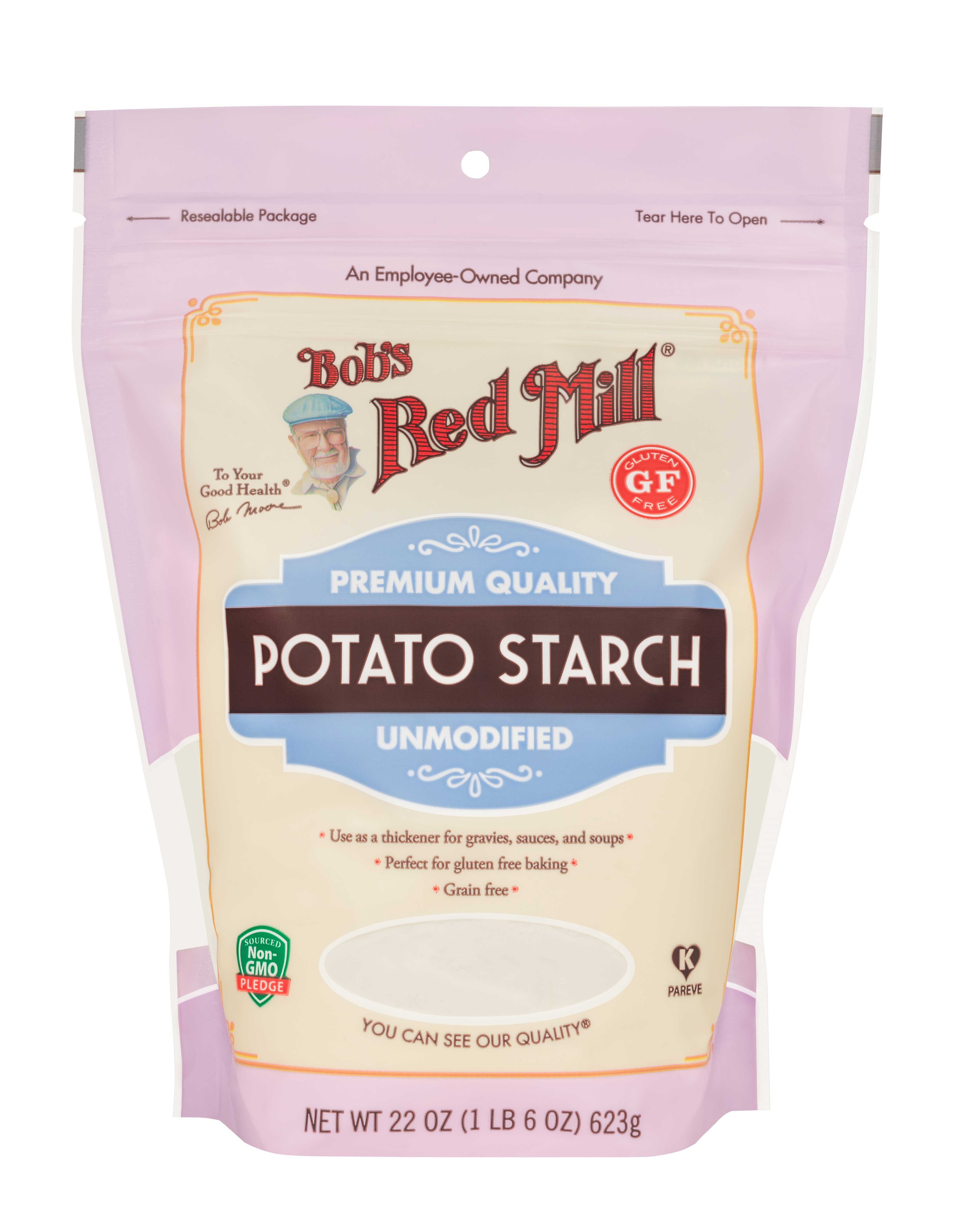 Bobs Red Mill Potato Starch, 22 Ounce -- 4 per case.