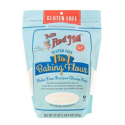 Bobs Red Mill Gluten Free 1 to 1 Baking Flour, 22 Ounce -- 4 per case