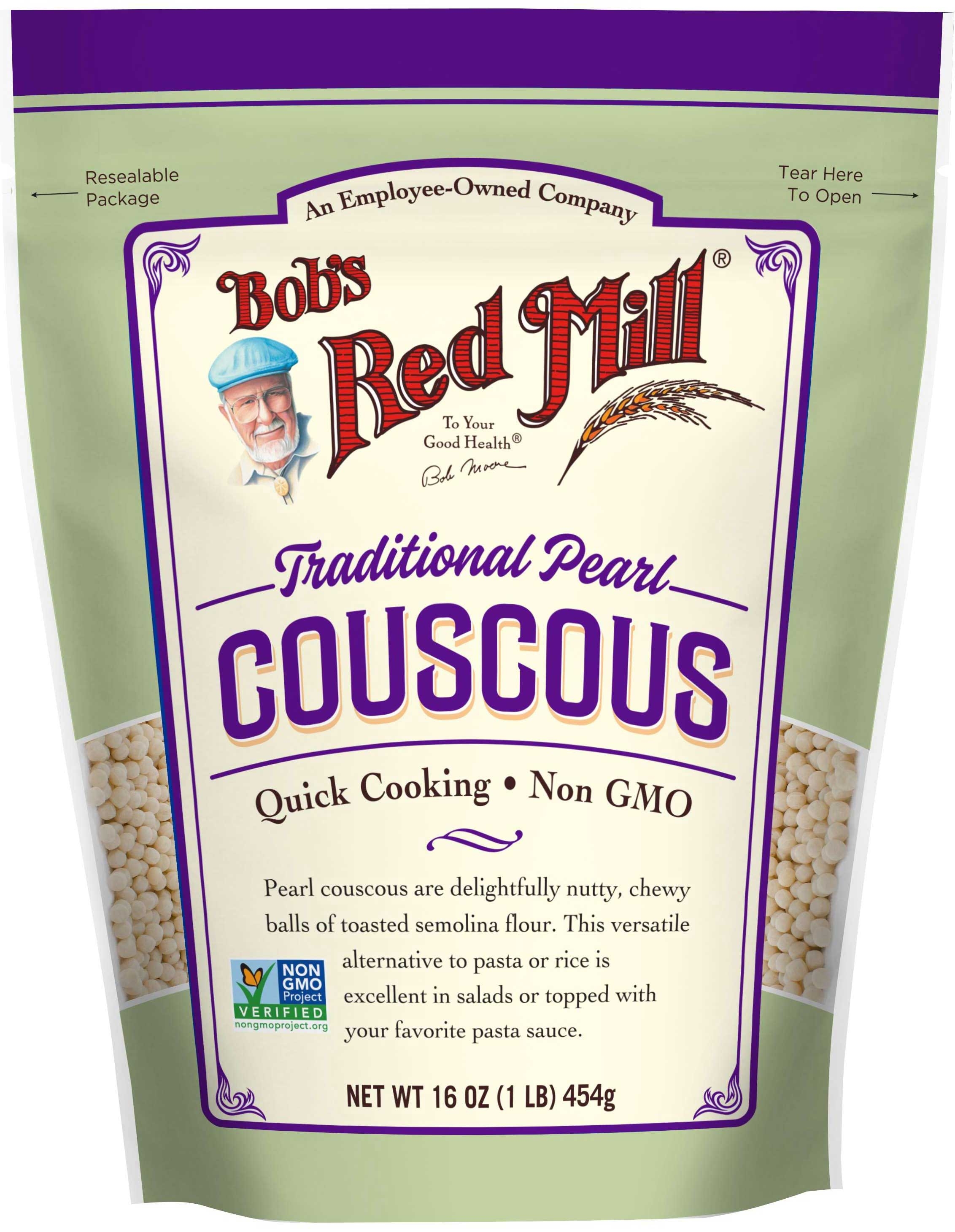 Bob's Red Mill Traditional Pearl Couscous, 16 Ounce -- 4 Per Case