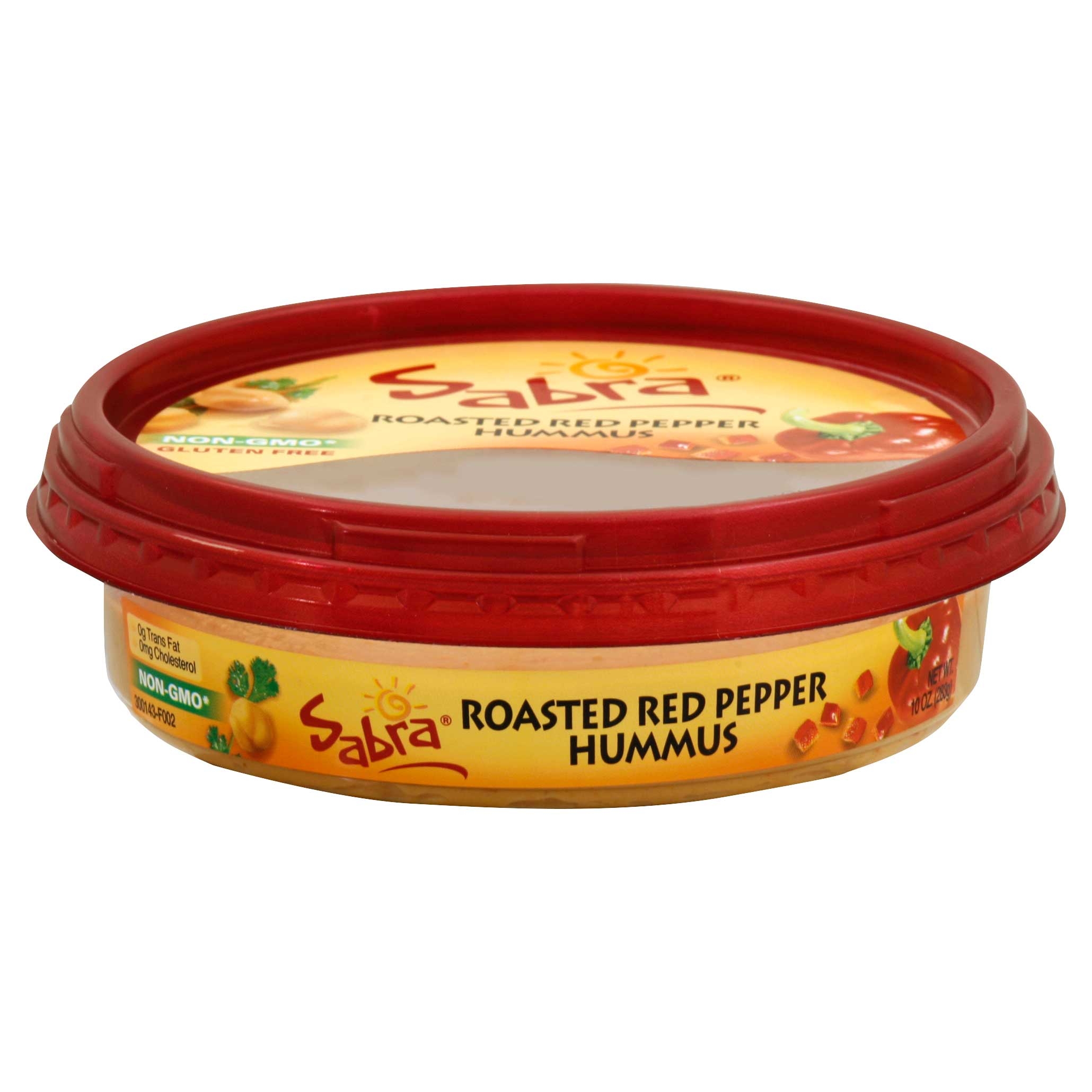 Sabra Roasted Red Pepper Hummus, 10 Ounce -- 12 per case.