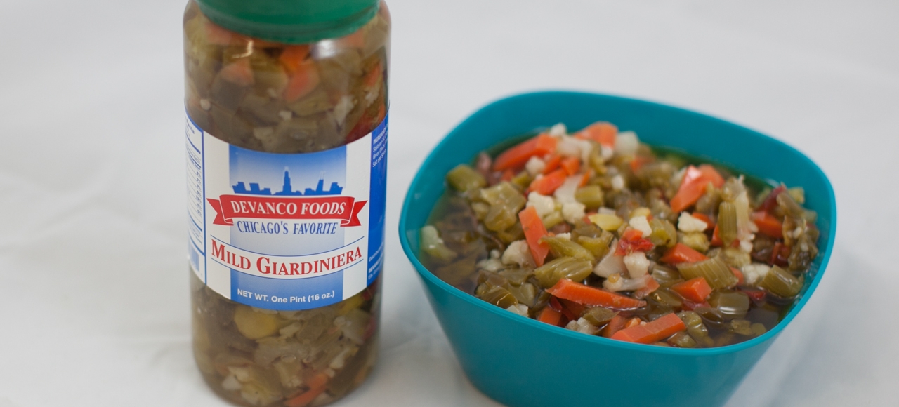 Devanco Mild Giardiniera -- 12 per case.