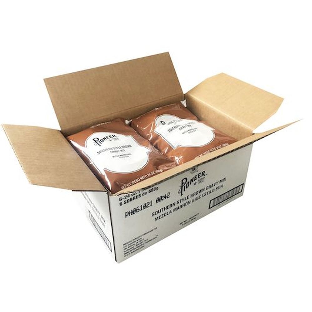 Pioneer Southern Style Brown Gravy Mix, 24 Ounce -- 6 per case
