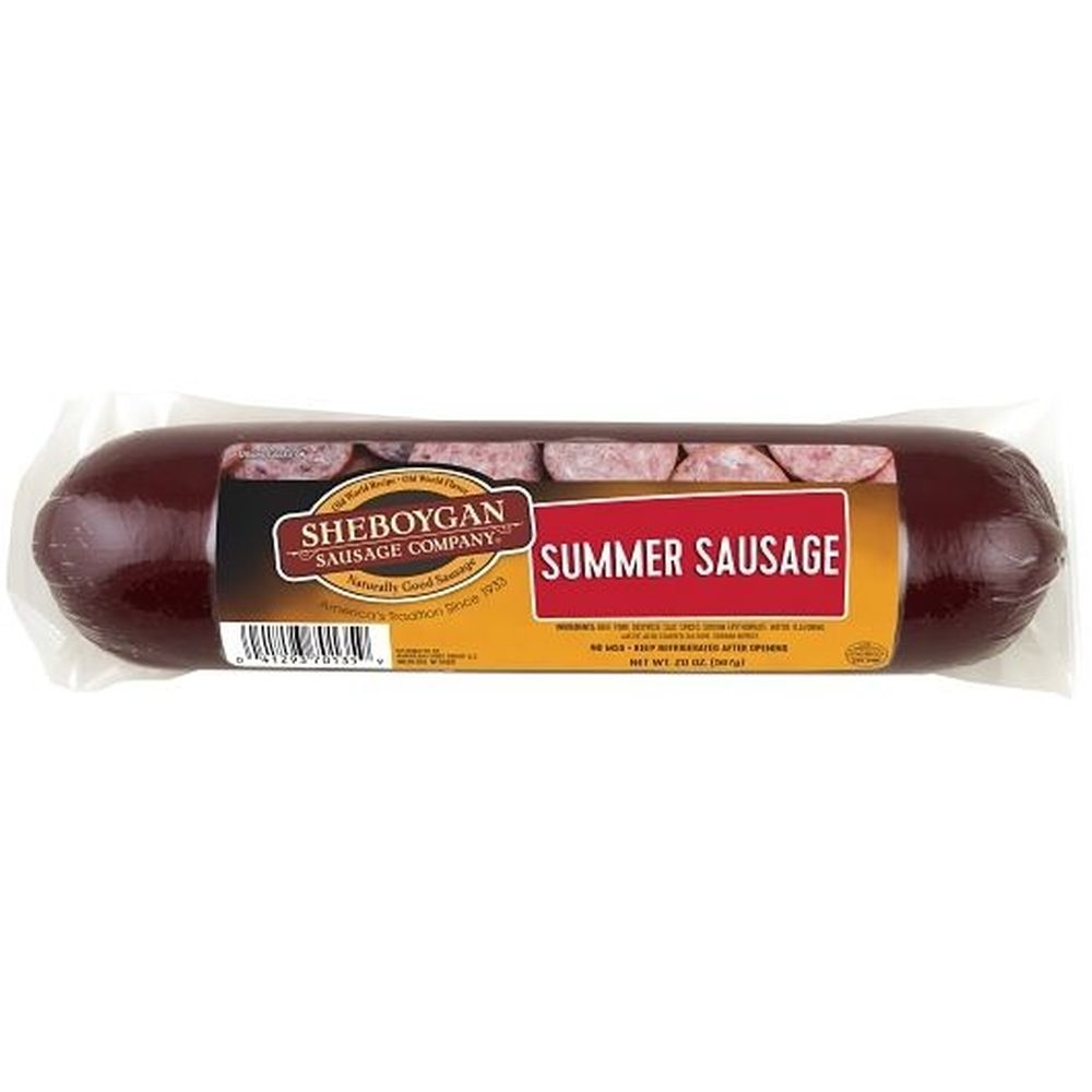 Sheboygan Shelf Stable Summer Sausage, 12 count