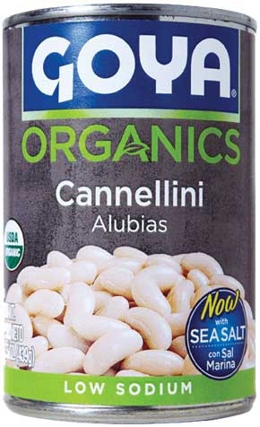 Goya Organic Cannellini Beans, 15.5 Ounce -- 24 per case