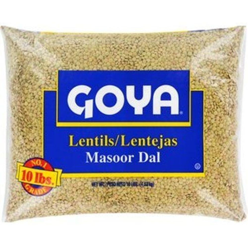 Goya Lentils Masoor Dal, 160 Ounce -- 4 per case
