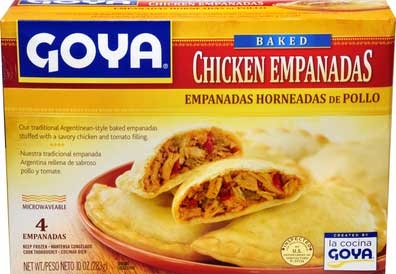 Goya Baked Chicken Empanada, 10 Ounce -- 12 per case.