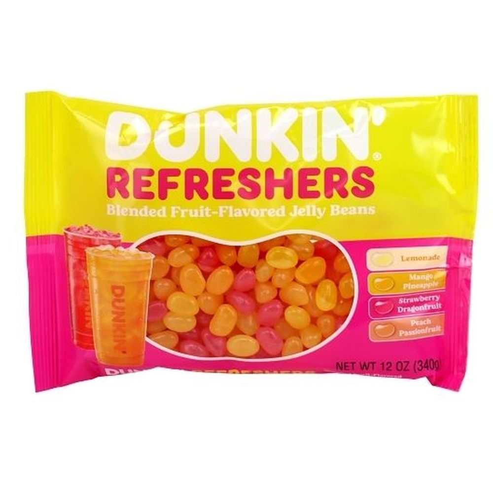 Frankford Dunkin Refreshers Blended Fruit Flavored Jelly Beans, 12 Ounce -- 24 per case