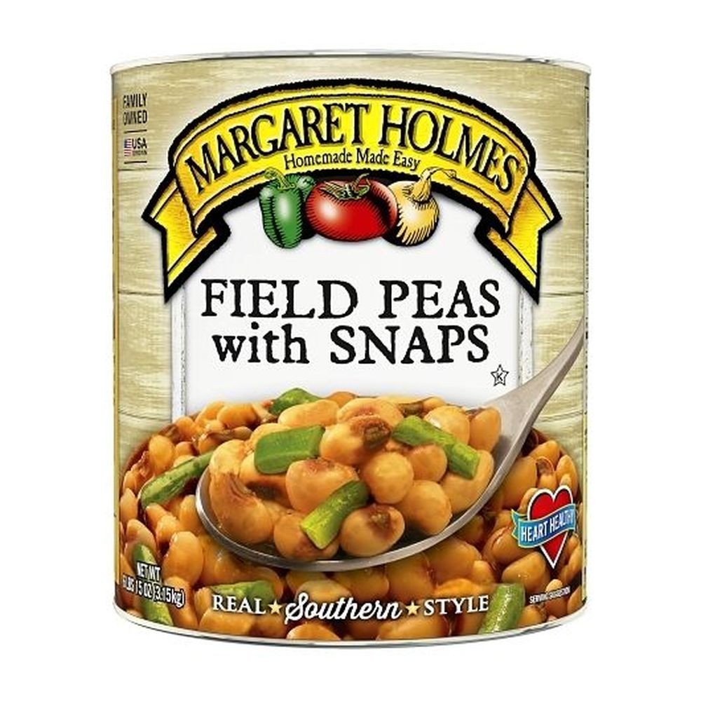 Margaret Holmes Field Peas with Snaps, 6.43 Pound -- 6 per case