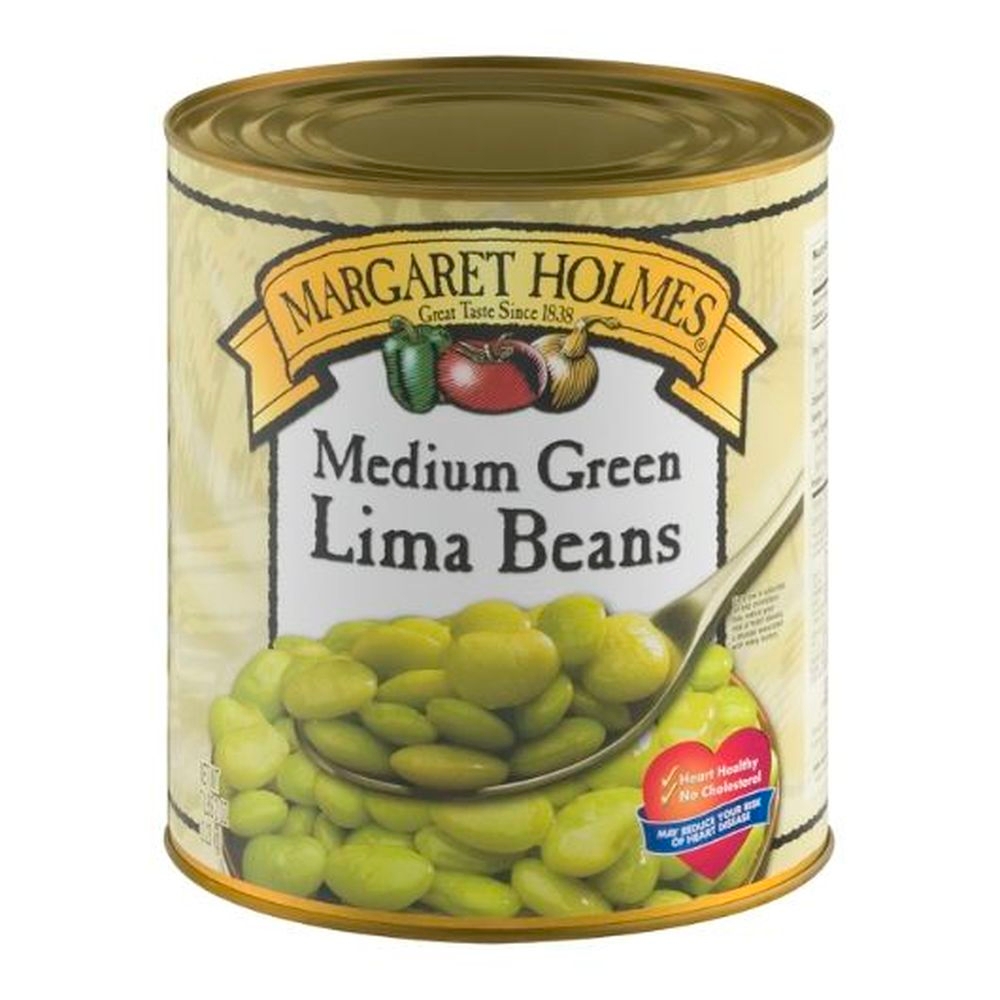 Margaret Holmes Medium Green Lima Beans, 114 Ounce -- 6 per case