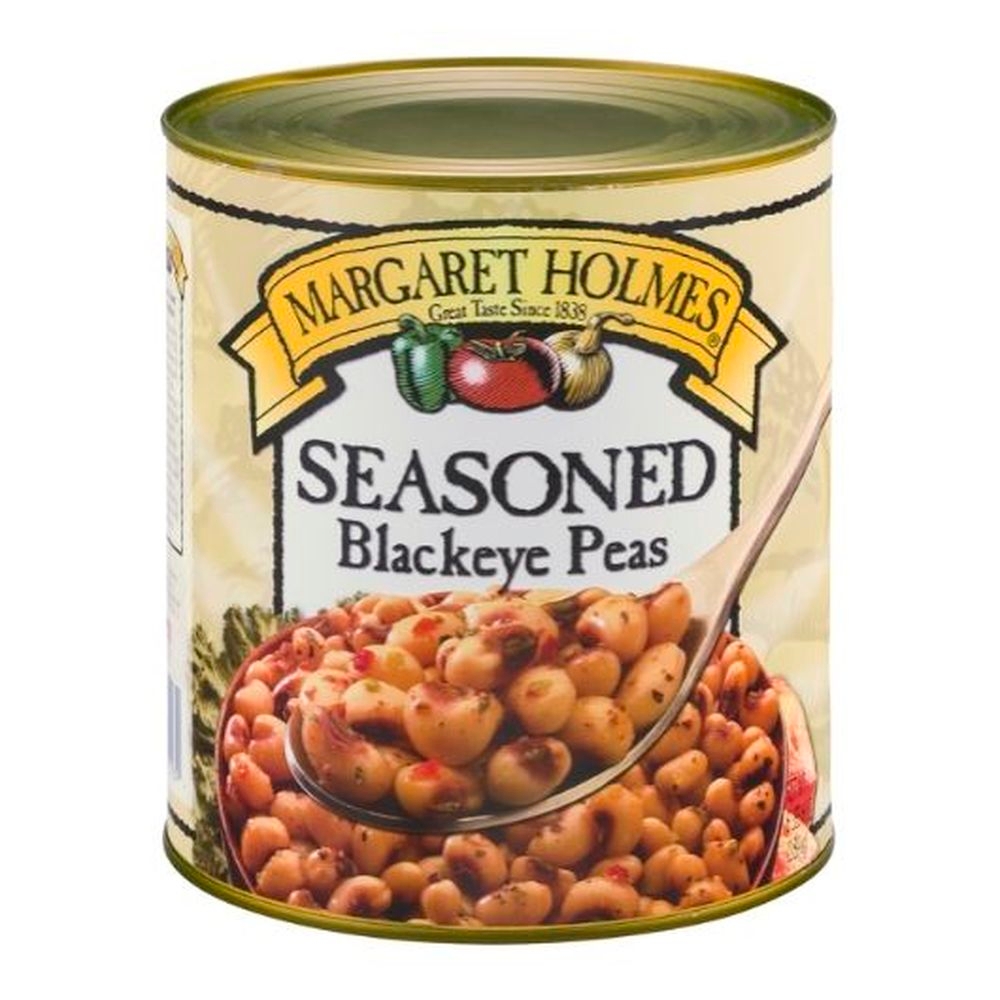 Margaret Holmes Seasoned Blackeye Peas, 111 Ounce -- 6 per case