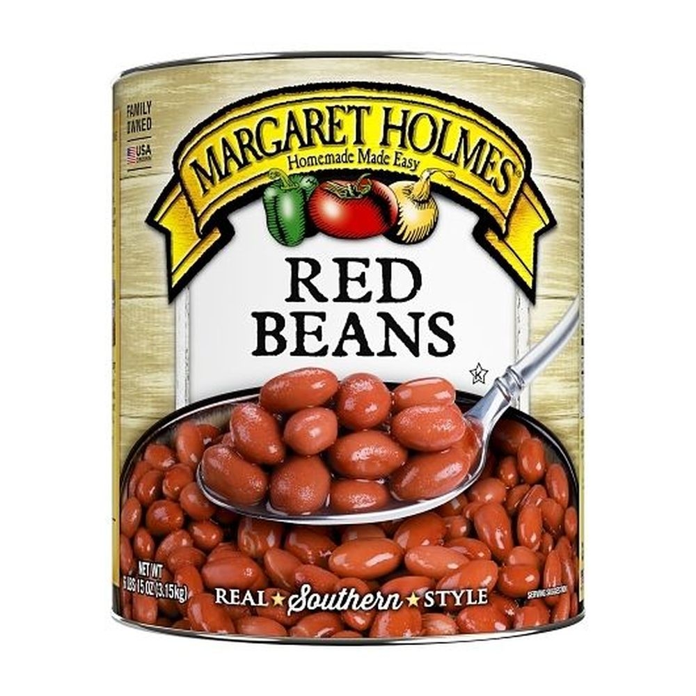Margaret Holmes Red Beans, 111 Ounce -- 6 per case
