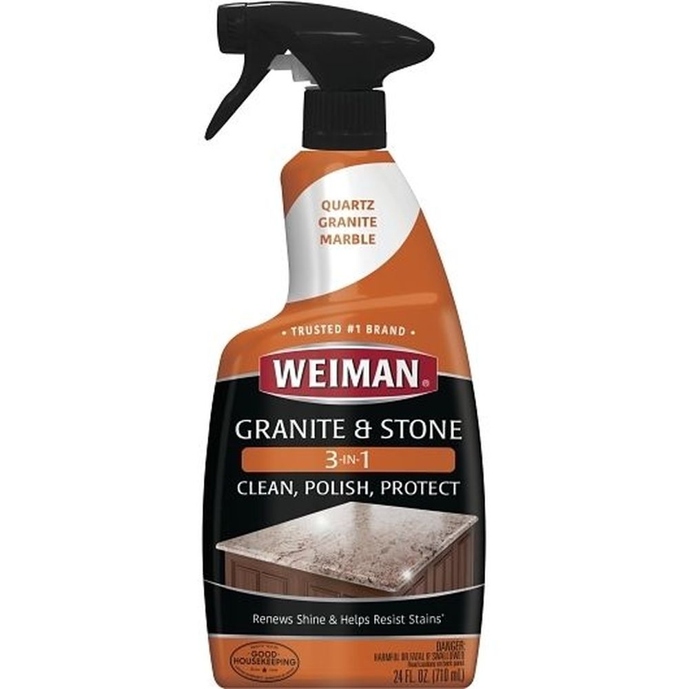 Weiman Clean and Polish Granite Stone Cleaner, 24 Fluid Ounce -- 6 per case