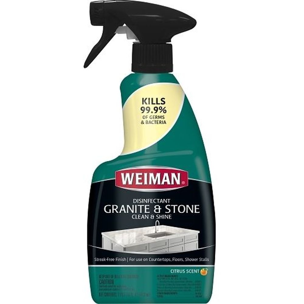 Weiman Granite Cleaner and Polish Trigger, 16 Fluid Ounce -- 6 per case