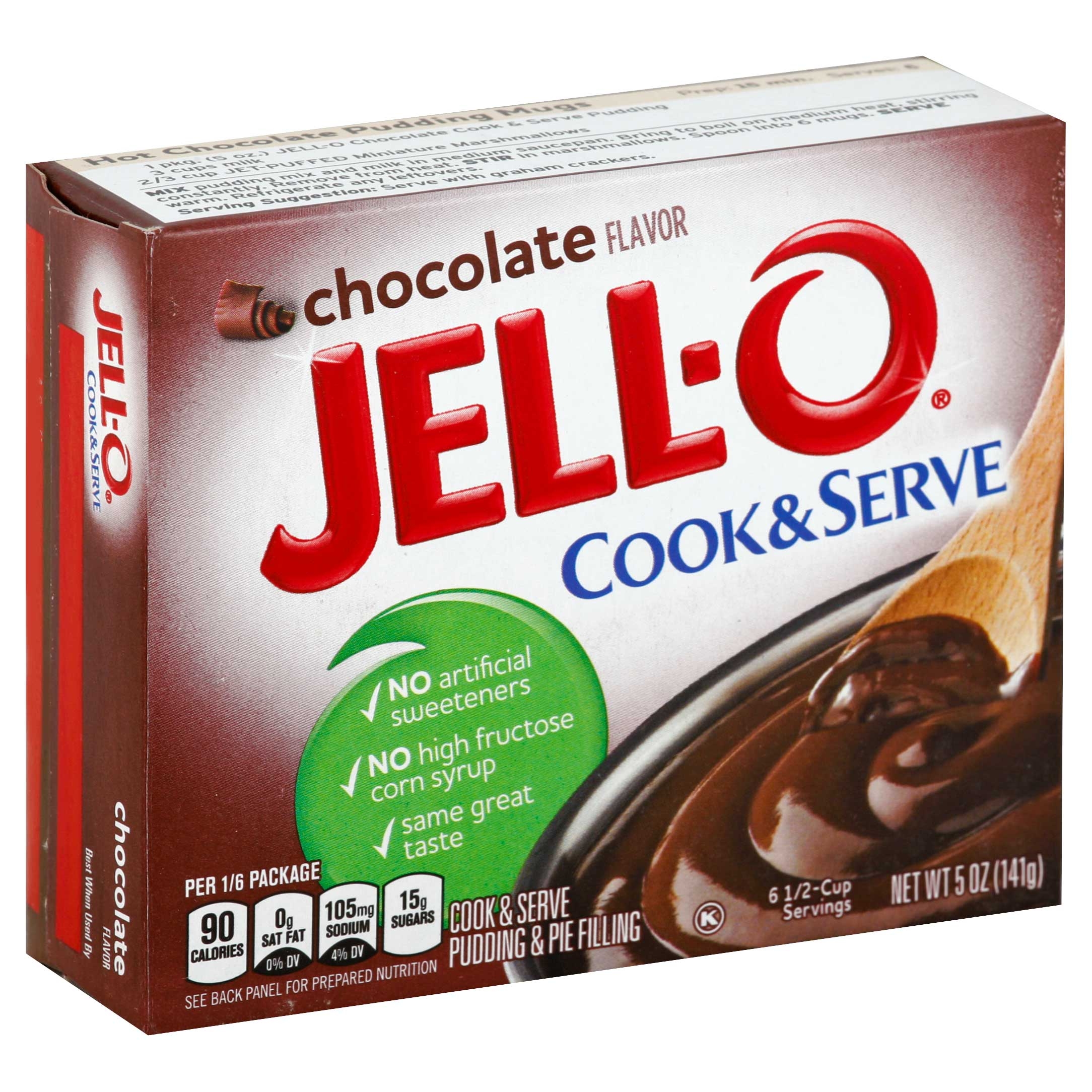 Jello Chocolate Pudding & Pie Filling Filling 24 Case 5.13 Ounce