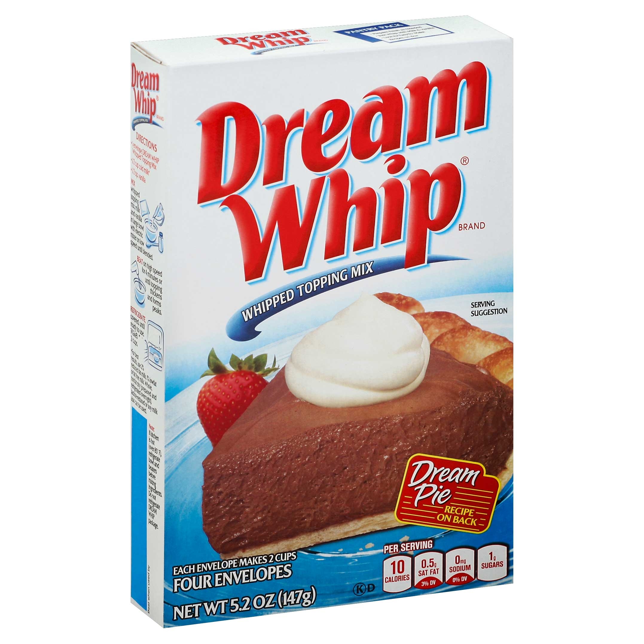 Dream Whip Topping 12 Per Case, 5.2 Ounce Each.